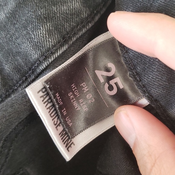 Dark grey Paradise Mine High Rise Jean - Picture 3 of 5